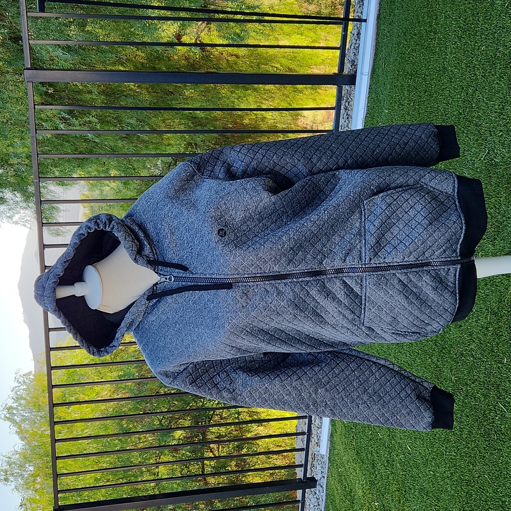 Urbantry Gray Zip Up Hoodie- 3XL